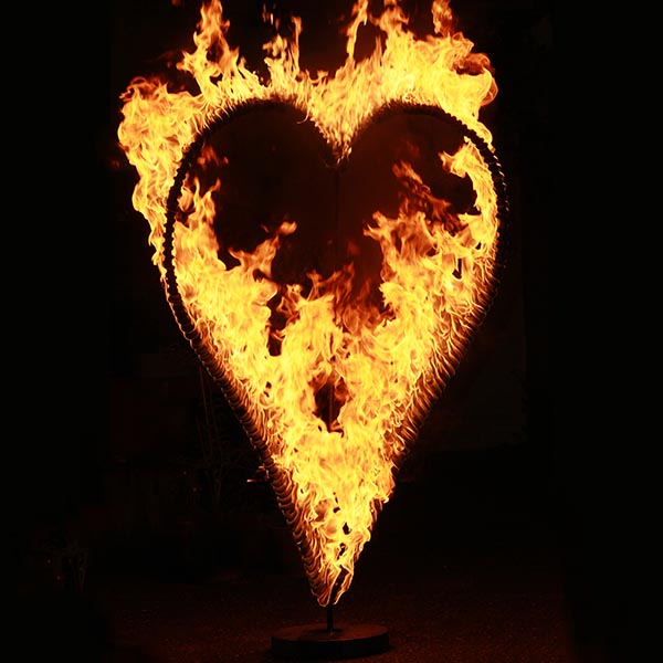 Hochzeit Feuershow